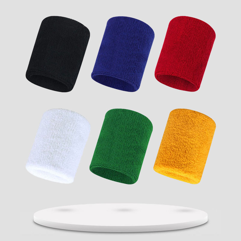 Wristband Pair Sweat - 1 pasang karet gelang katun elastis