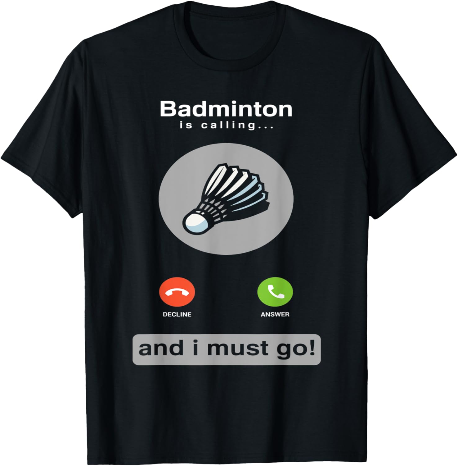 Badminton Quotes Short - Kaus Bulu Tangkis Lucu Kaus Hadiah