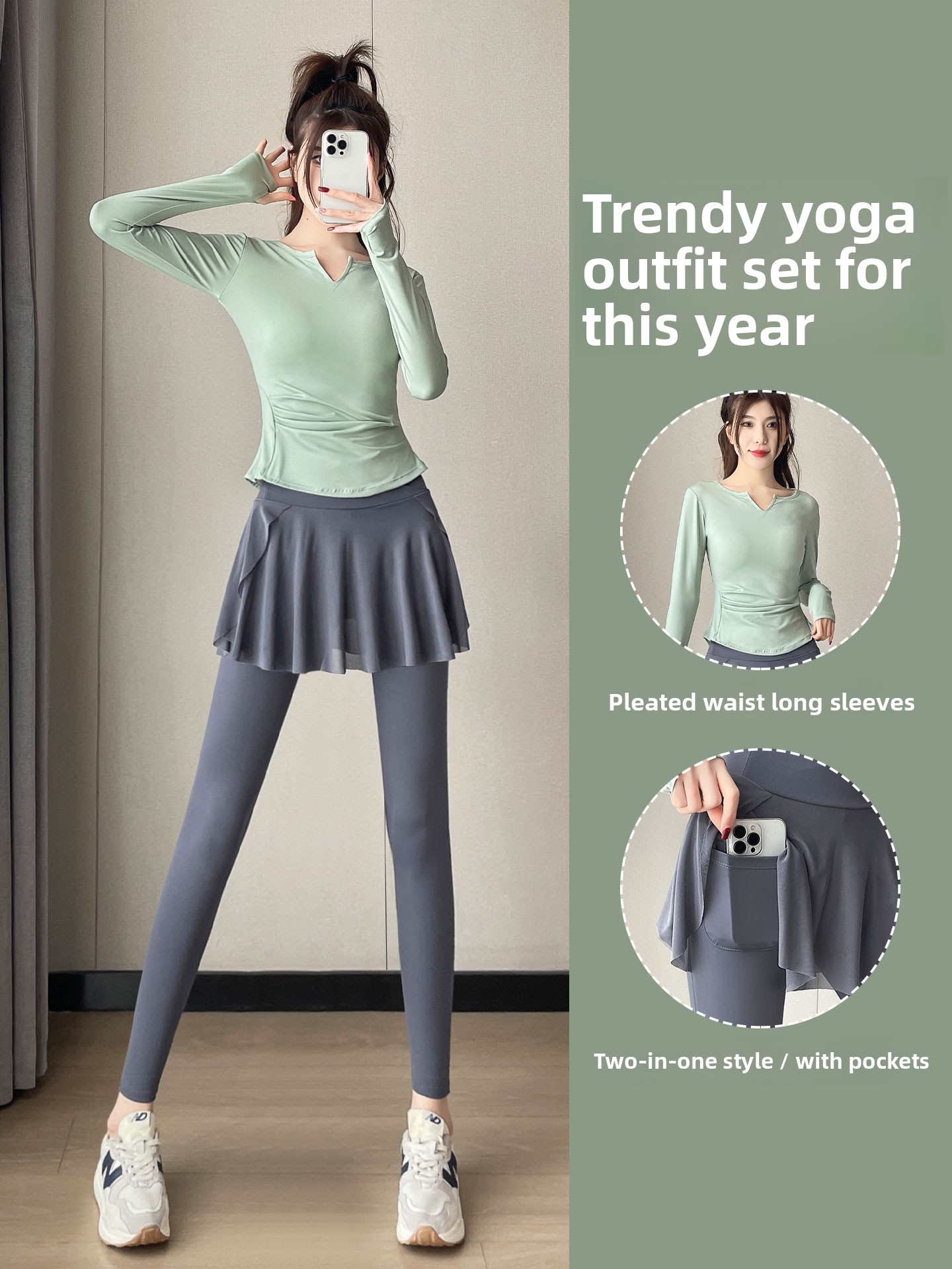 Badminton Outfit - Setelan Pakaian Badminton Wanita yang Menawan,