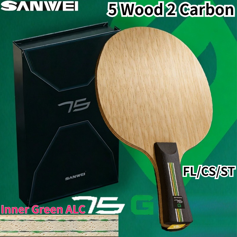 Badminton Background - Raket Tenis Meja SANWEI 75G Inner