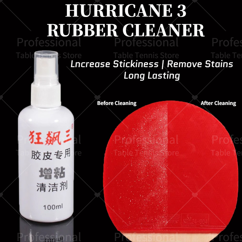 Badminton Background - HURRICANE 3 Semprotan Pembersih Perekat Karet