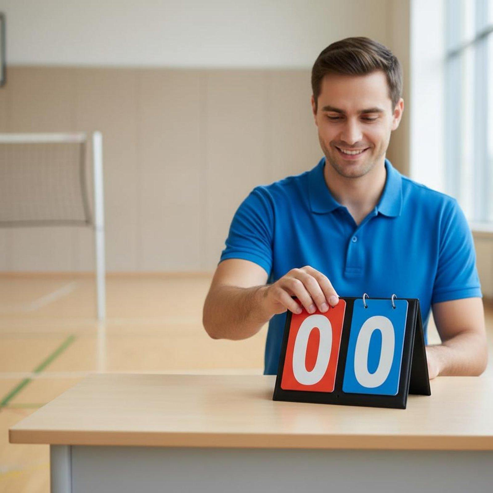 Papan Skor Olahraga Berbahan K - Badminton Score ulasan dan harga
