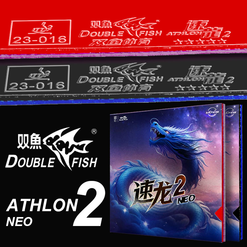 DOUBLE FISH ATHLON 2 NEO Karet - Badminton Background ulasan dan harga