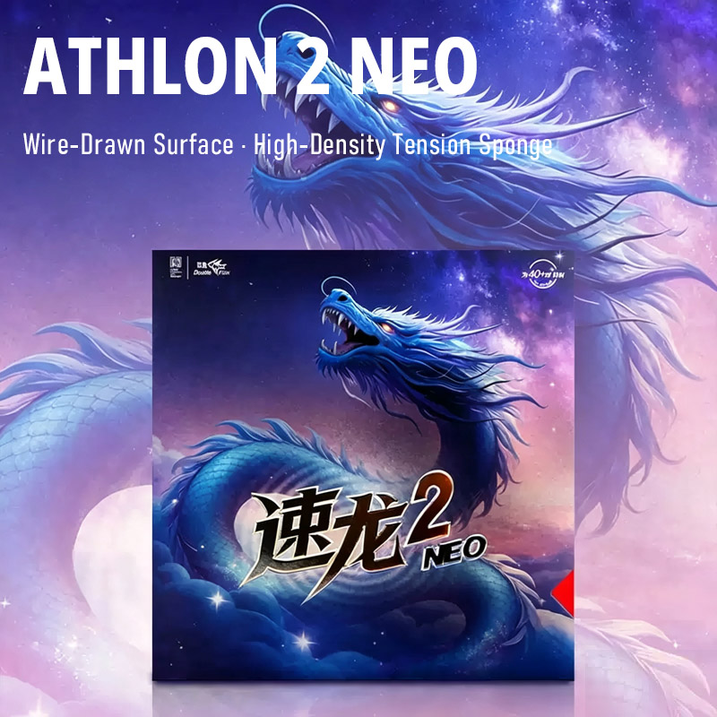 DOUBLE FISH ATHLON 2 NEO Karet - Badminton Background ulasan dan harga