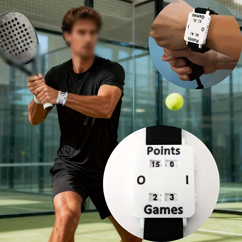 Pencatat Skor Pergelangan Tang - Badminton Score ulasan dan harga