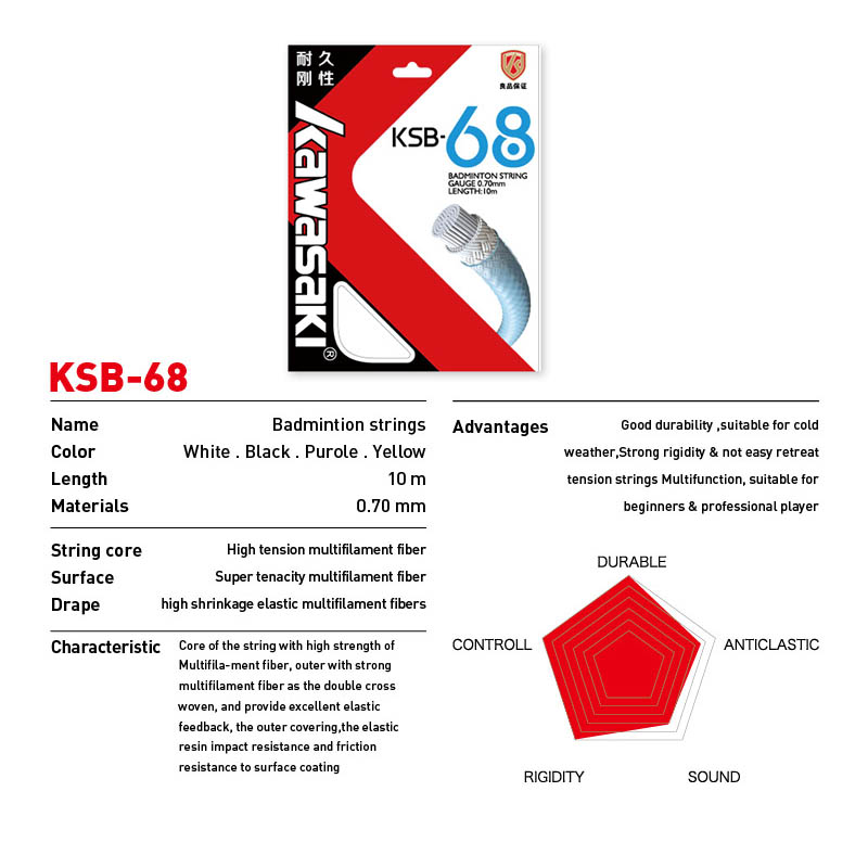 Kawasaki Raket Bulu Tangkis Pr - Badminton Yonex String ulasan dan harga