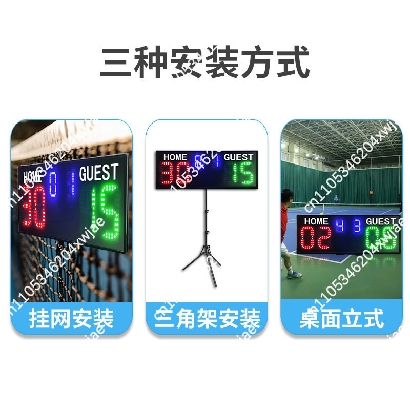 Papan Skor Elektronik LED Port - Badminton Score ulasan dan harga