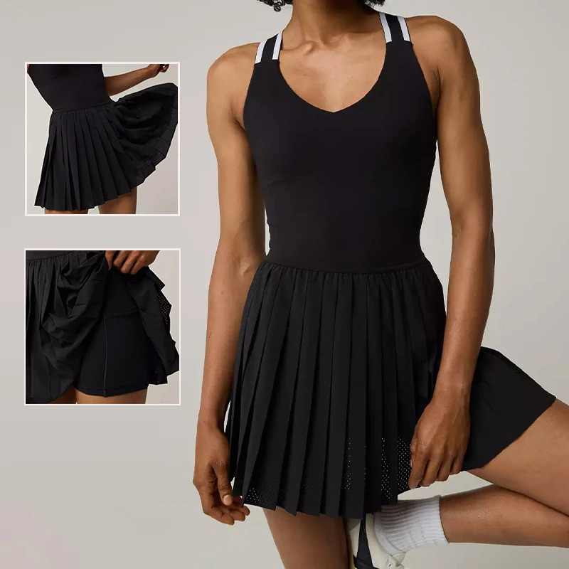 Gaun Tenis Yoga untuk Wanita d - Badminton Outfit ulasan dan harga