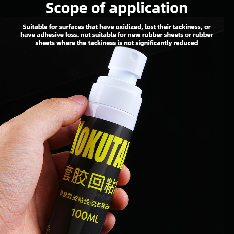 Perekat Karet Tenis Meja 100ML - Badminton Background ulasan dan harga