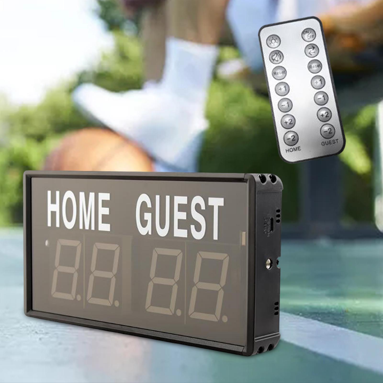 Papan Skor Digital LED, papan  - Badminton Score ulasan dan harga