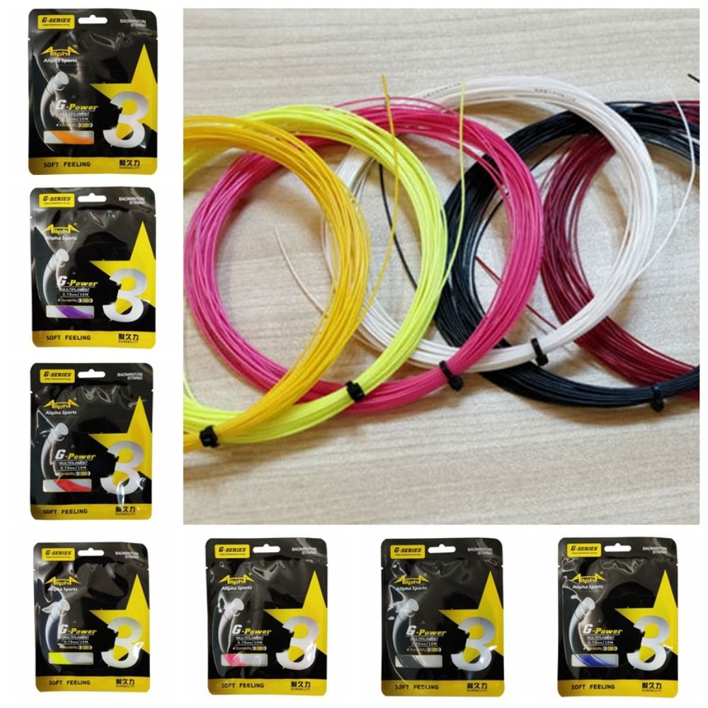 Senar Badminton 0.7mm G3, elas - Badminton Yonex String ulasan dan harga
