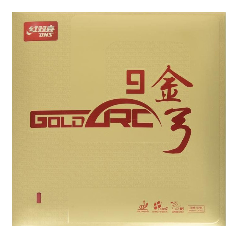 Karet Tenis Meja DHS Gold Arc  - Badminton Background ulasan dan harga